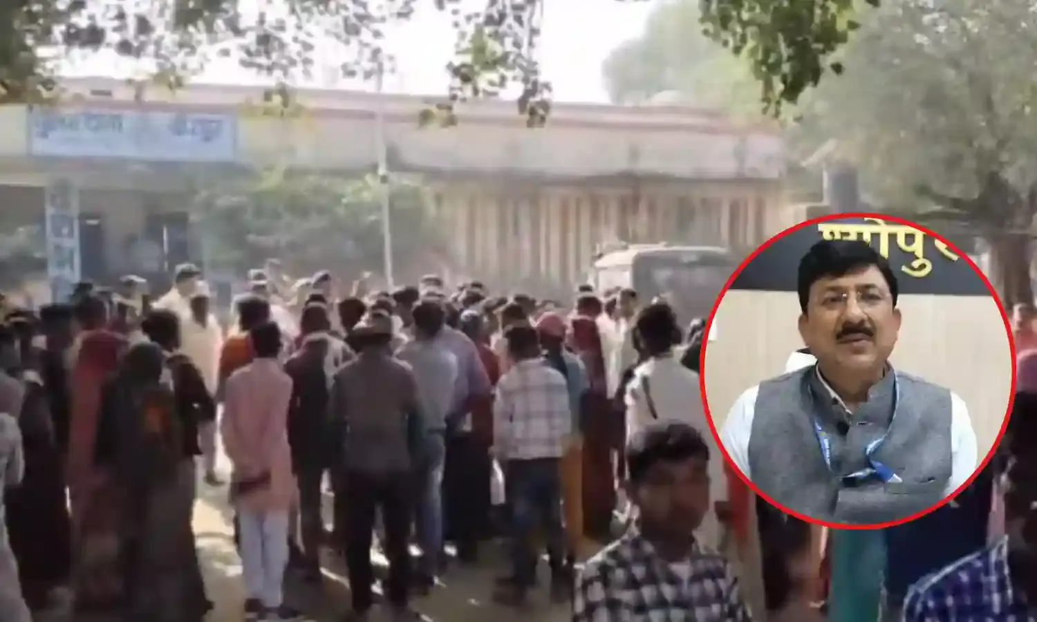 पुलिस निगरानी में प्रत्याशी, कलेक्टर बोले शांति पूर्ण वोटिंग जारी, कांग्रेस ने कहा-लोकतांत्रिक मर्यादा तार-तार