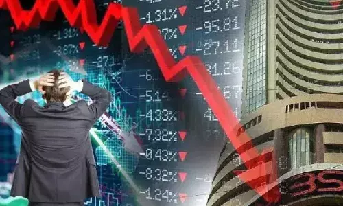 शेयर बाजार में फिर गिरावट, सेंसेक्स और निफ्टी दोनों टूटे