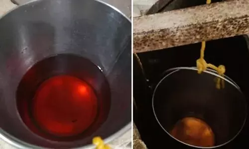 Petrol came out from Well in Dantewada