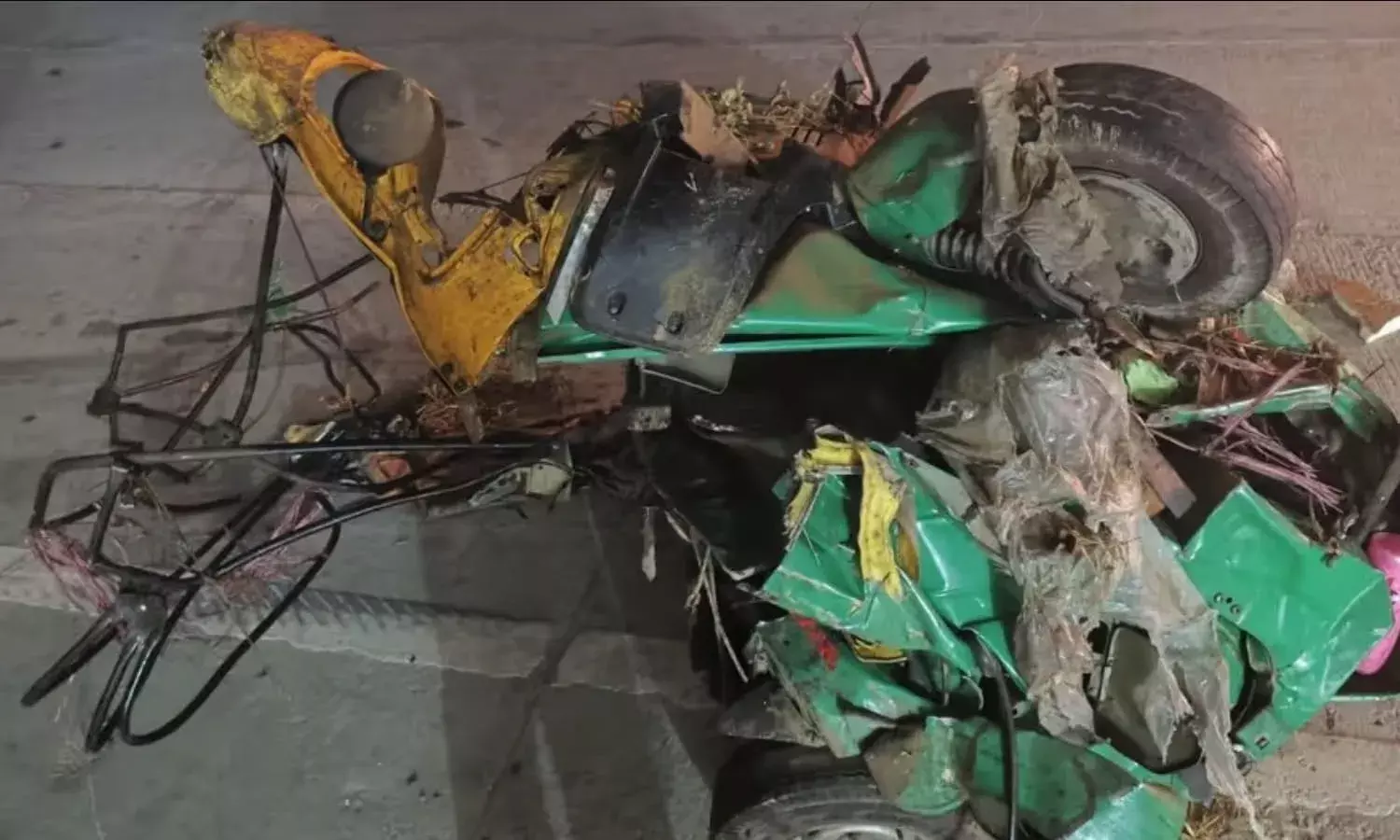 क्रेटा कार ने ऑटो को मारी टक्कर, दुल्हा - दुल्हन सहित सात लोगों की मौके पर हुई मौत