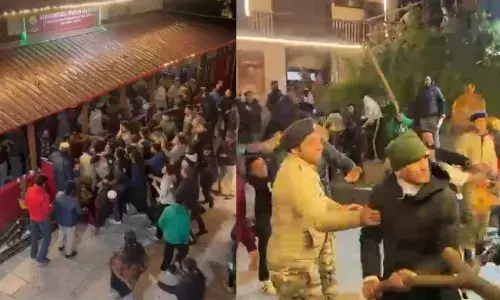 शिमला के स्वामी रामकृष्ण आश्रम में तनाव, ABVP और BJP समर्थकों ने किया पथराव