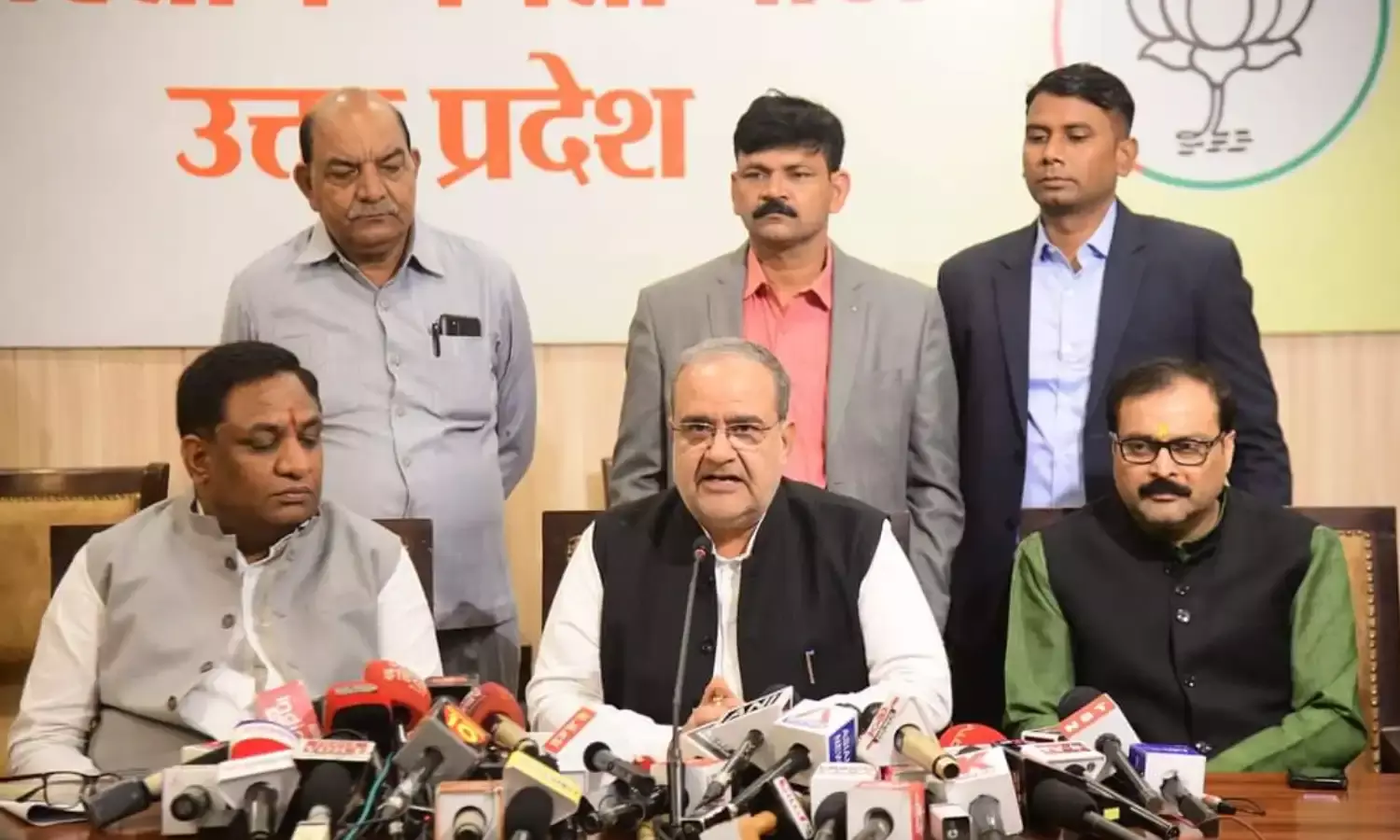 प्रदेश अध्यक्ष भूपेन्द्र सिंह चौधरी ने विपक्ष दल सपा के मुखिया पर बोला करारा हमला, कहा शांति का माहौल सपा को कभी नहीं सुहाता…