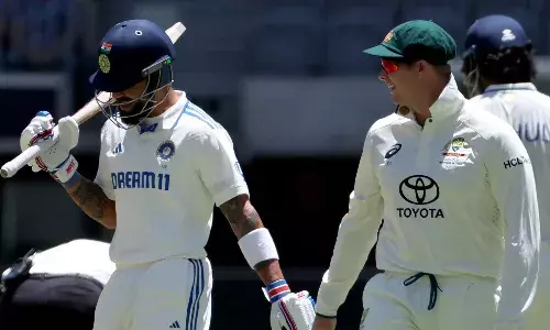 पर्थ में भारत का खराब प्रदर्शन, पहली पारी में सिर्फ 150 रन पर ऑलआउट...