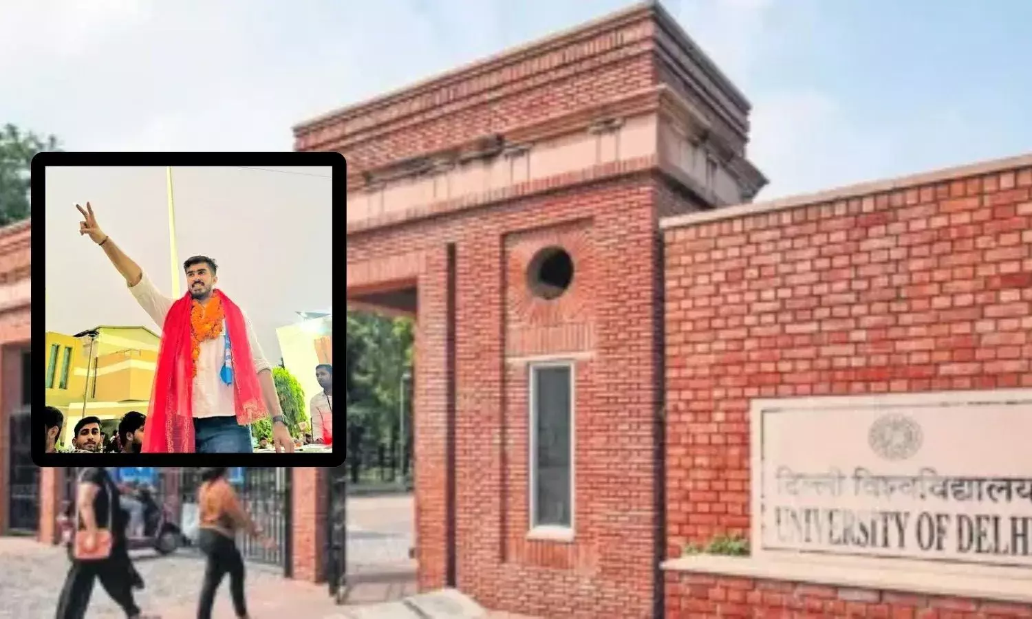 दिल्ली विश्वविद्यालय में अध्यक्ष पद पर NSUI का कब्जा, एबीवीपी को मिली दो सीट