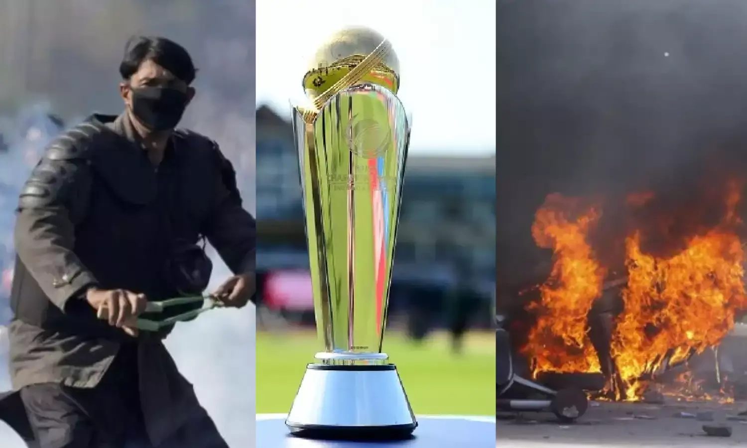 हिंसा और दंगो के बीच पाकिस्‍तान कैसे कराएगा चैंपियंस ट्रॉफी?