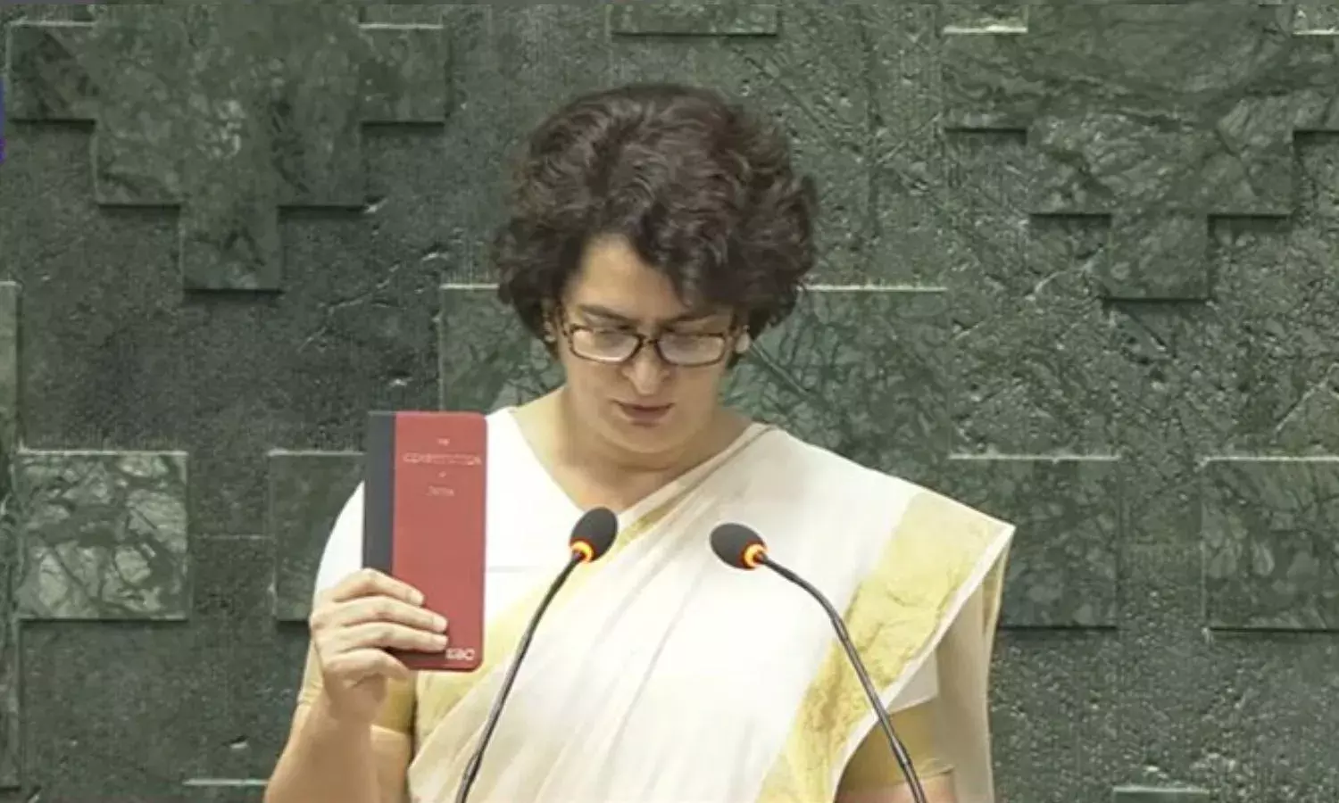 Priyanka Gandhi Took oath