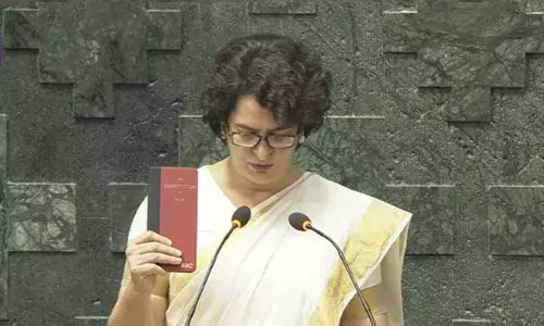 Priyanka Gandhi Took oath