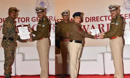 Rustomji Award Ceremony in Police Headquarters Bhopal