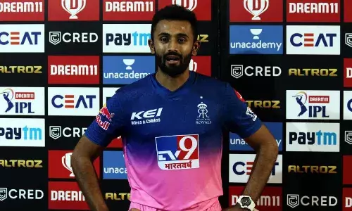 Hat trick Against Baroda