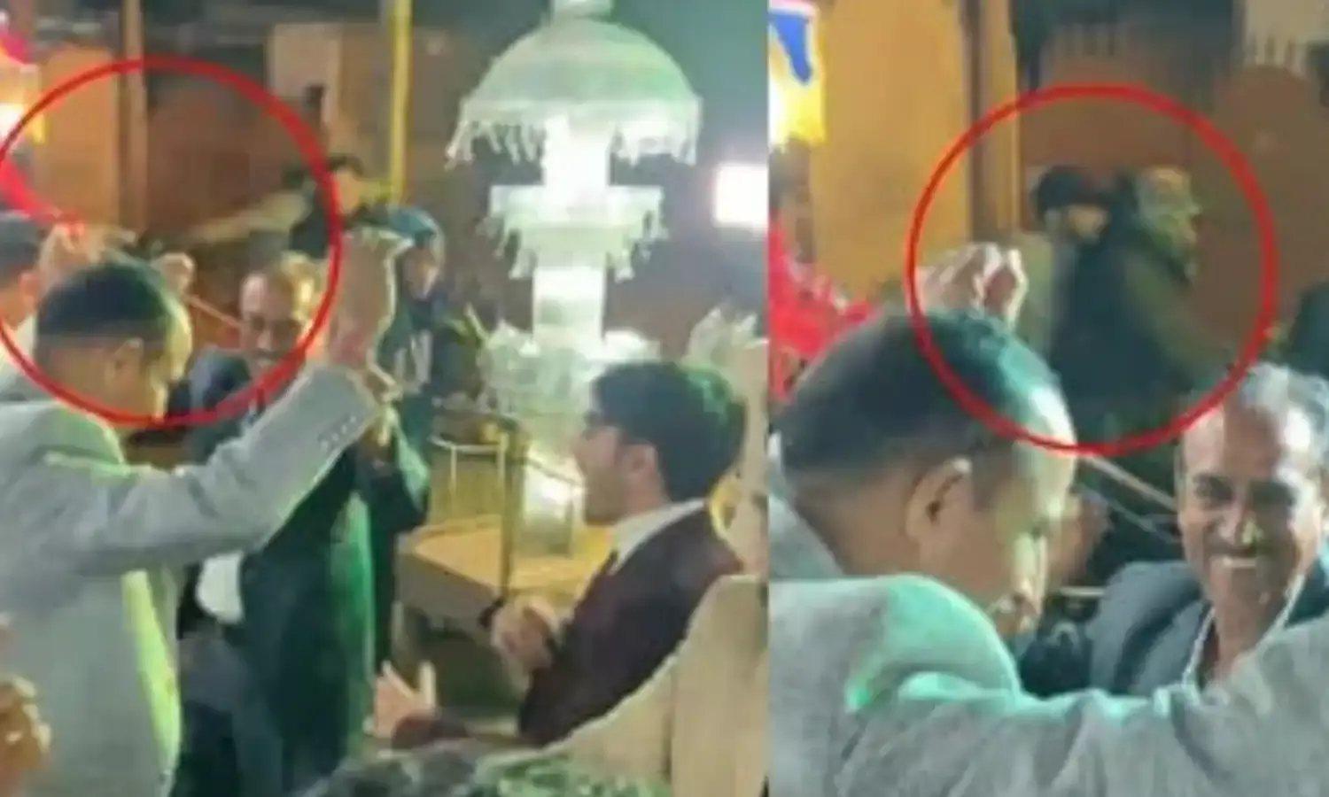 बारात में लूटपाट का मामला