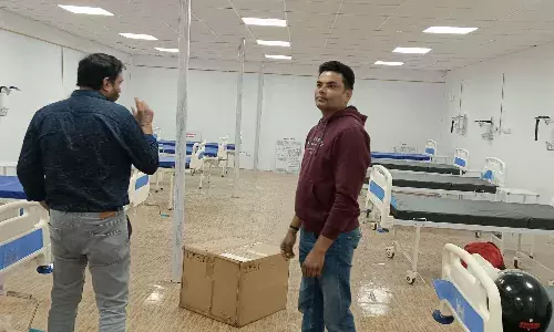 सीएम योगी के आने से पहले सेंट्रल हॉस्पिटल में 10 बेड का आईसीयू तैयार…