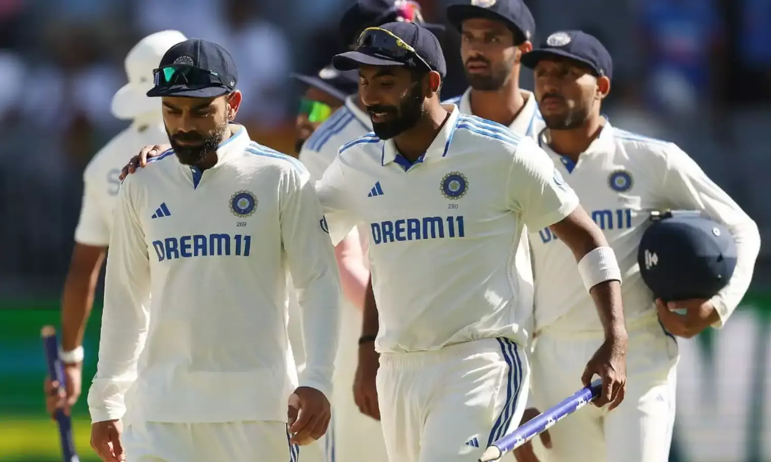 मुश्किल में भारतीय टीम! गंवाए 5 अहम विकेट, दूसरे दिन का खेल खत्म मुश्किल में भारतीय टीम! गंवाए 5 अहम विकेट, दूसरे दिन का खेल खत्म