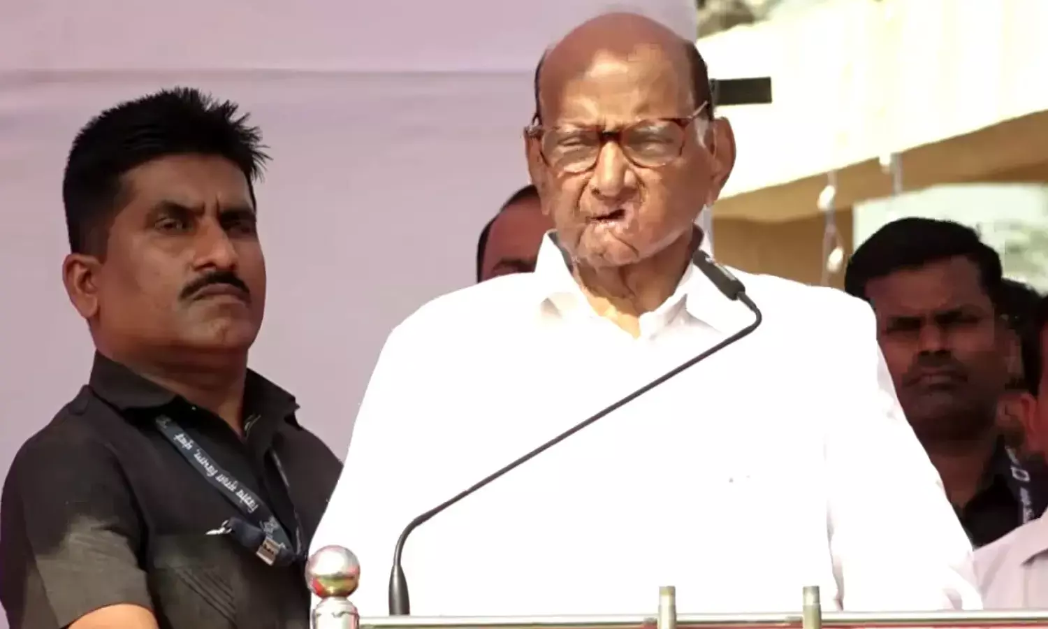 जब दुनिया बैलेट पर चुनाव करा रही है, तो हम क्यों नहीं? - मरकडवाडी में शरद पवार बोले