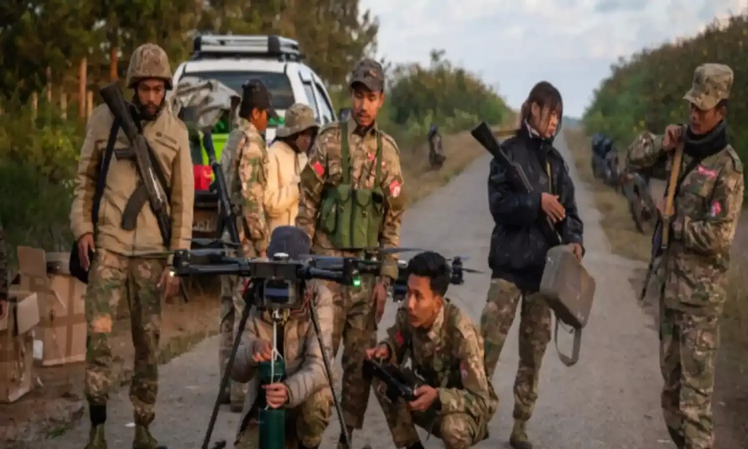 माउंगदाव पर कब्जा