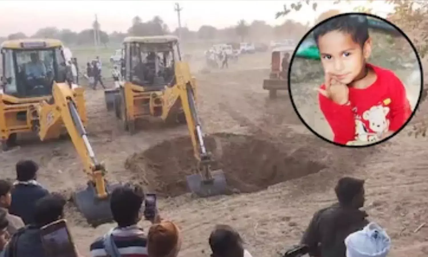 5 year old Child Fell into Borewell in Dausa