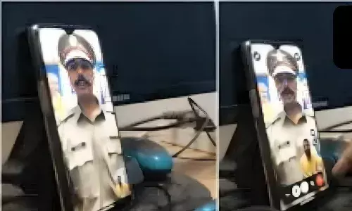 भोपाल में Digital Arrest की कोशिश, ठगों ने पुलिस इंस्पेक्टर बनकर किया फोन, युवक ने बनाया वीडियो