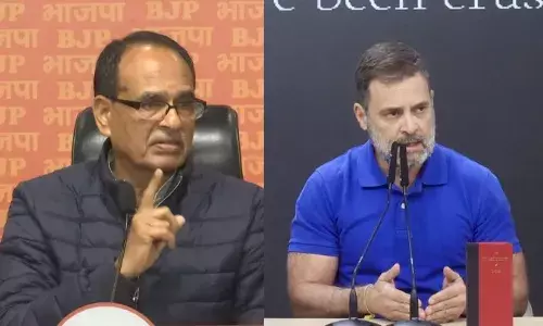 संसद में धक्का-मुक्की पर केंद्रीय मंत्री शिवराज का पलटवार, कहा - राहुल ने की गुंडागर्दी, संविधान को पैरों तले कुचला...