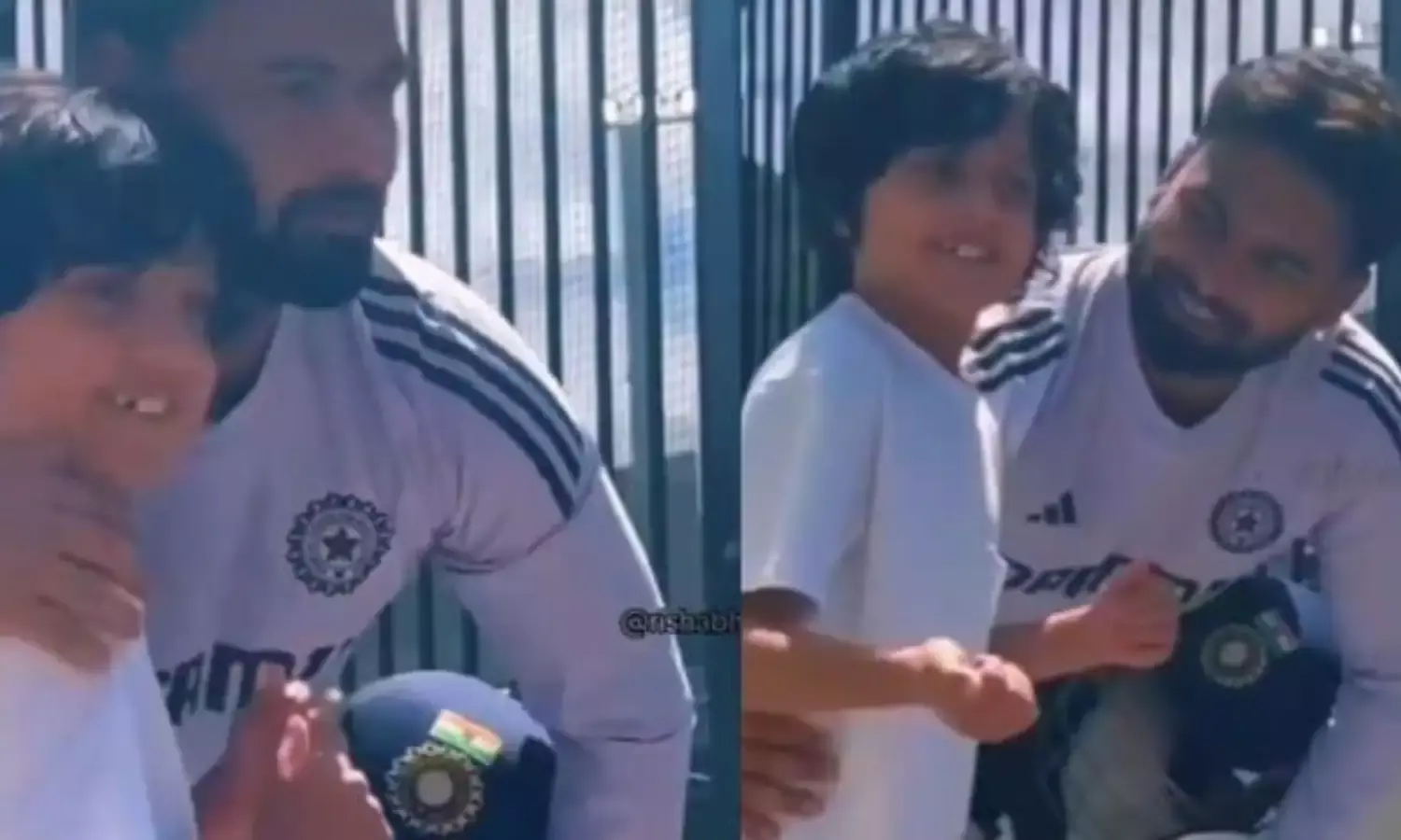 ऋषभ पंत ने नन्हीं फैन पर लुटाया प्यार, दिल छू लेने वाला वीडियो हुआ वायरल