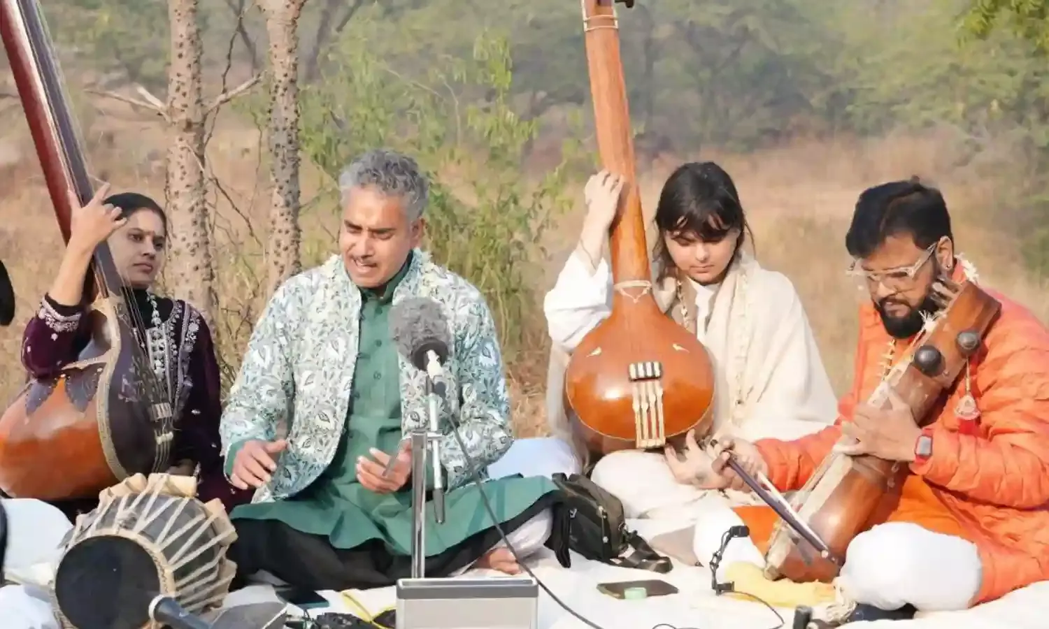 पंडित ब्रजभूषण गोस्वामी की ‘आलापचारी’ से खिल उठी ‘अरावली पर्वतमाला’...