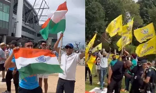 MCG में भारतीय फैंस ने दिया खालिस्तानियों को करारा जवाब