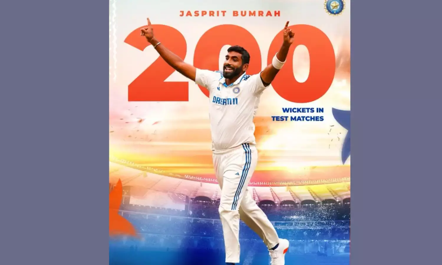 200 विकेट लेने वाले सबसे तेज भारतीय गेंदबाज बने जसप्रीत बुमराह, ट्रेविस हेड को 1 रन पर किया आउट