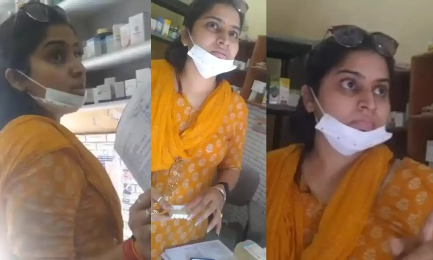 रिश्वत लेते हुए ड्रग इंस्पेक्टर निधि पांडेय का वीडियो वायरल, रिश्वतखोरी और धमकी के आरोप में सस्पेंड… रिश्वत लेते हुए ड्रग इंस्पेक्टर निधि पांडेय का वीडियो वायरल, रिश्वतखोरी और धमकी के आरोप में सस्पेंड…