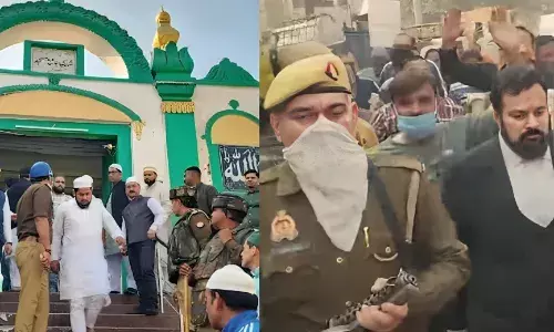 शाही जामा मस्जिद पर हरिहर मंदिर के दावे की सर्वे रिपोर्ट कोर्ट में पेश