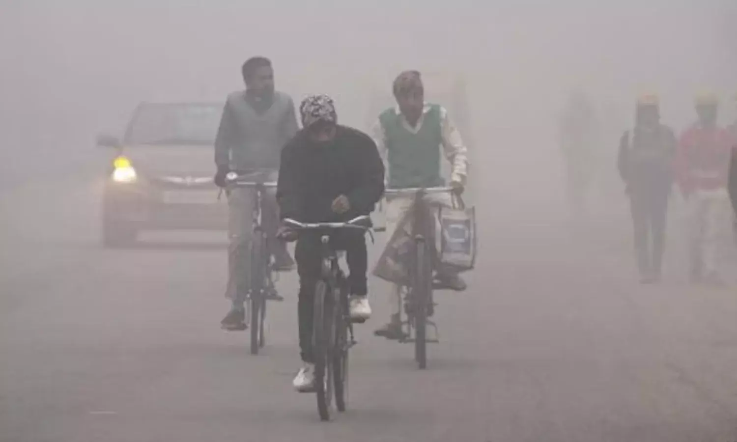 MP में कोहरे और शीतलहर का कहर जारी