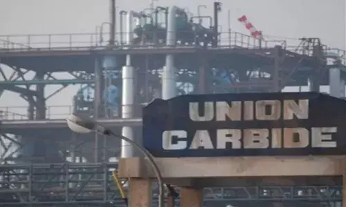 Union Carbide Waste Burning