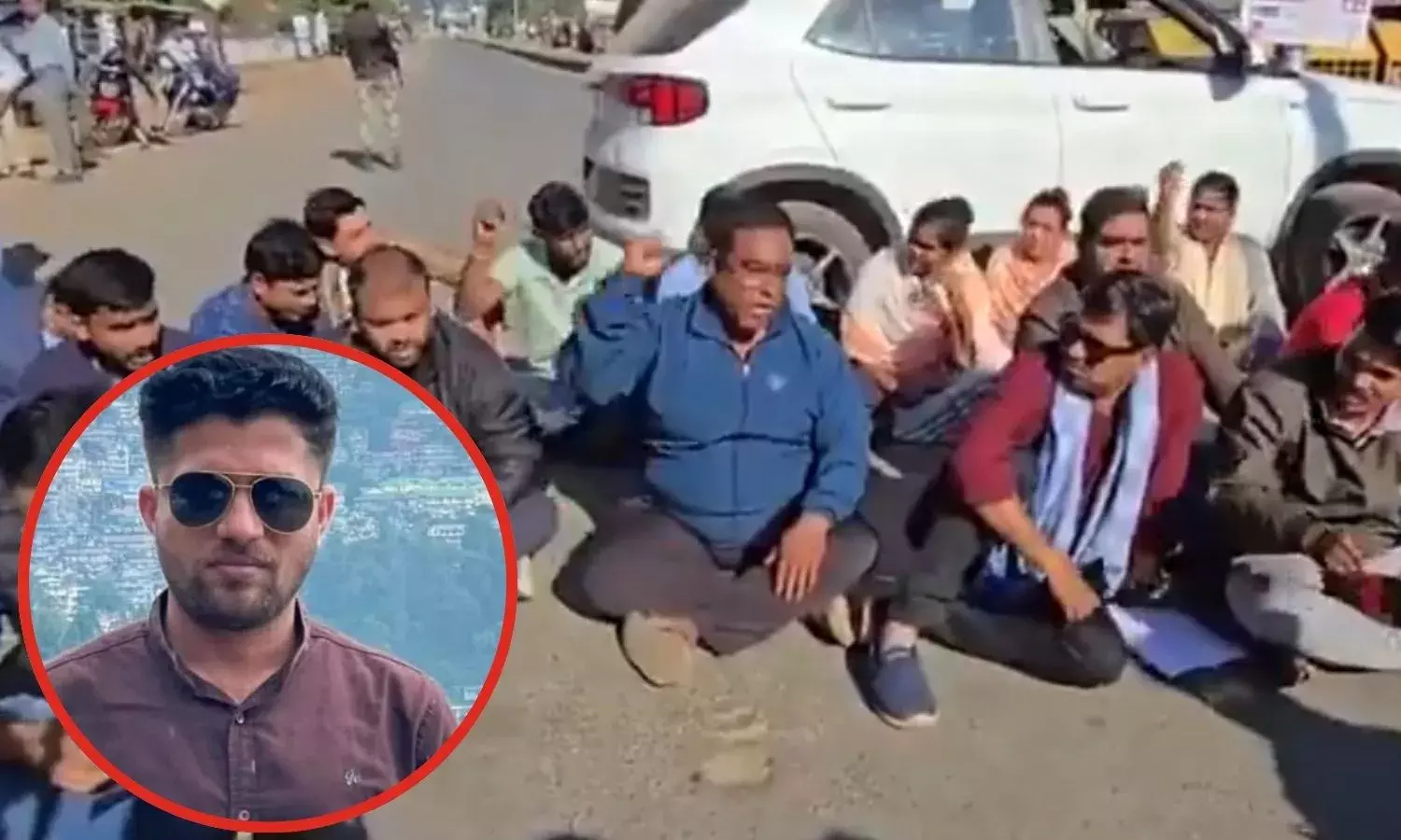 मुकेश चंद्राकर की हत्या के विरोध में बीजापुर बंद