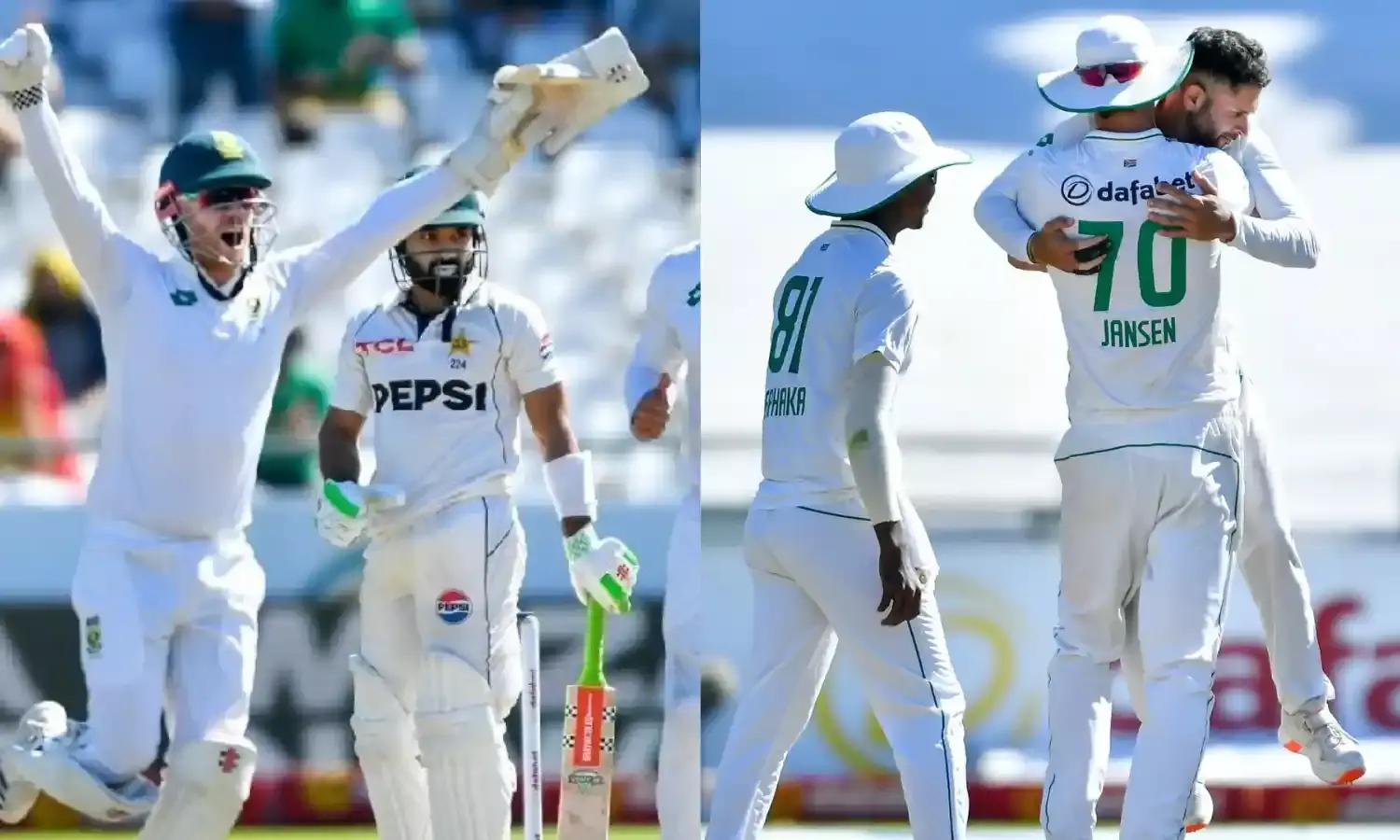 साउथ अफ्रीका ने पाकिस्तान को दी करारी शिकस्त, रिकॉर्ड स्कोर भी नहीं आया काम