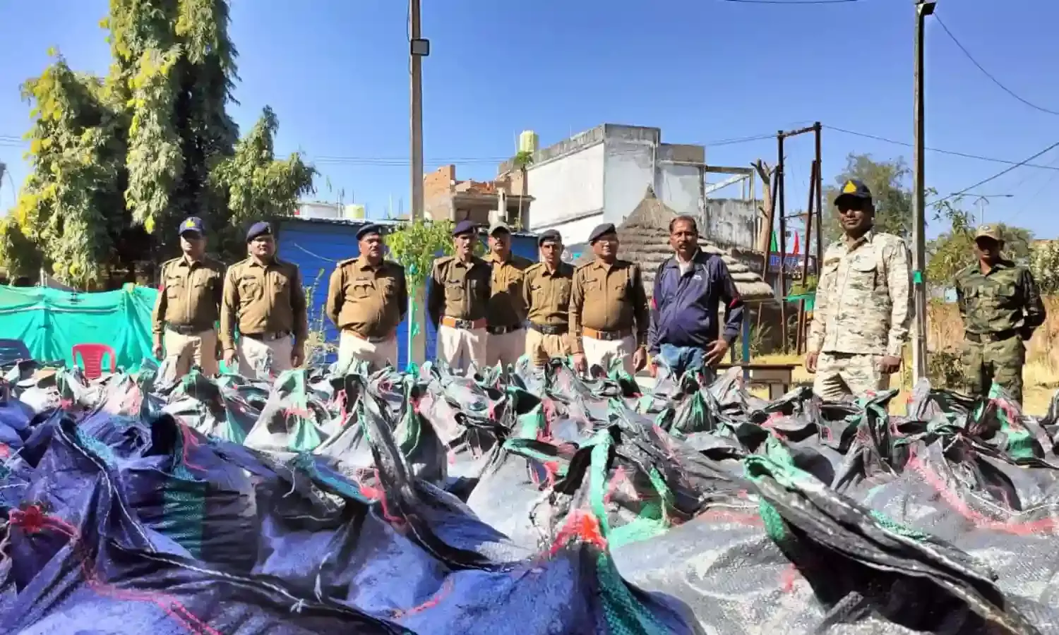 बिछिया पुलिस ने ज़ब्त किए 28 क्विंटल से ज्यादा अवैध मादक पदार्थ, जानें पूरा मामला