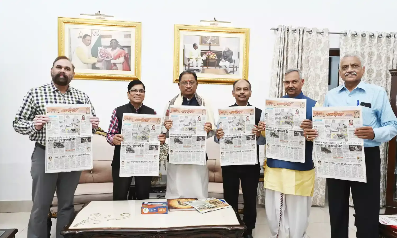 मुख्यमंत्री विष्णु देव साय ने किया स्वदेश रायपुर संस्करण का विमोचन… मुख्यमंत्री विष्णु देव साय ने किया स्वदेश रायपुर संस्करण का विमोचन…