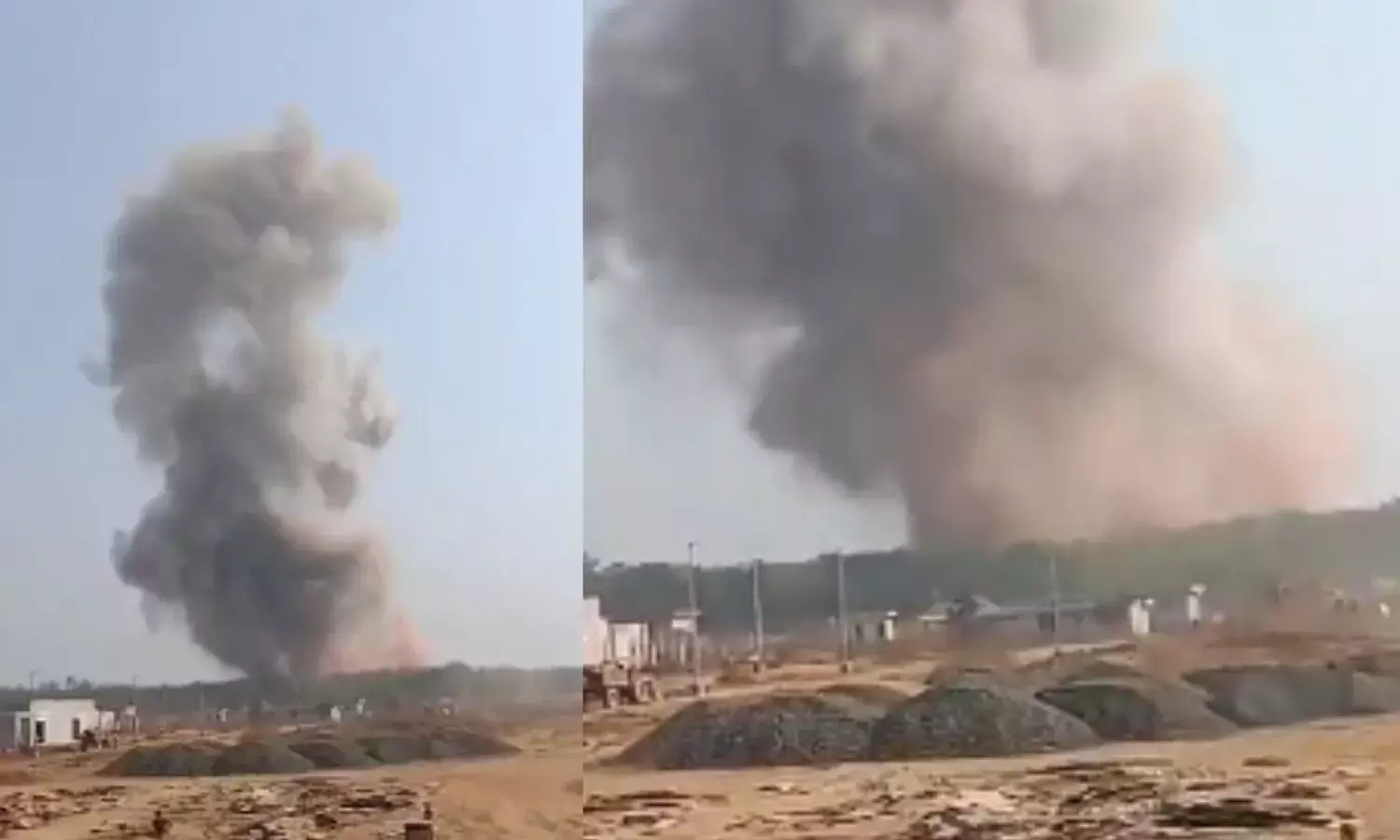 महाराष्ट्र के भंडारा में ऑर्डिनेंस फैक्ट्री में बड़ा धमाका, कई लोगों की मौत महाराष्ट्र के भंडारा में ऑर्डिनेंस फैक्ट्री में बड़ा धमाका, कई लोगों की मौत