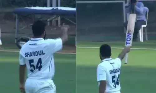 Shardul Thakur Scored Century