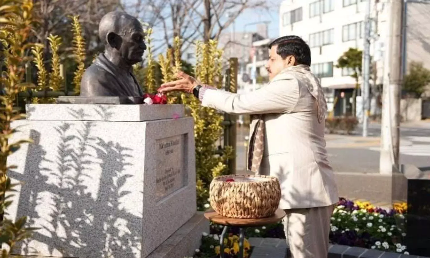 मध्य प्रदेश सीएम डॉ. मोहन यादव ने टोक्यो में दी महात्मा गांधी को श्रद्धांजलि