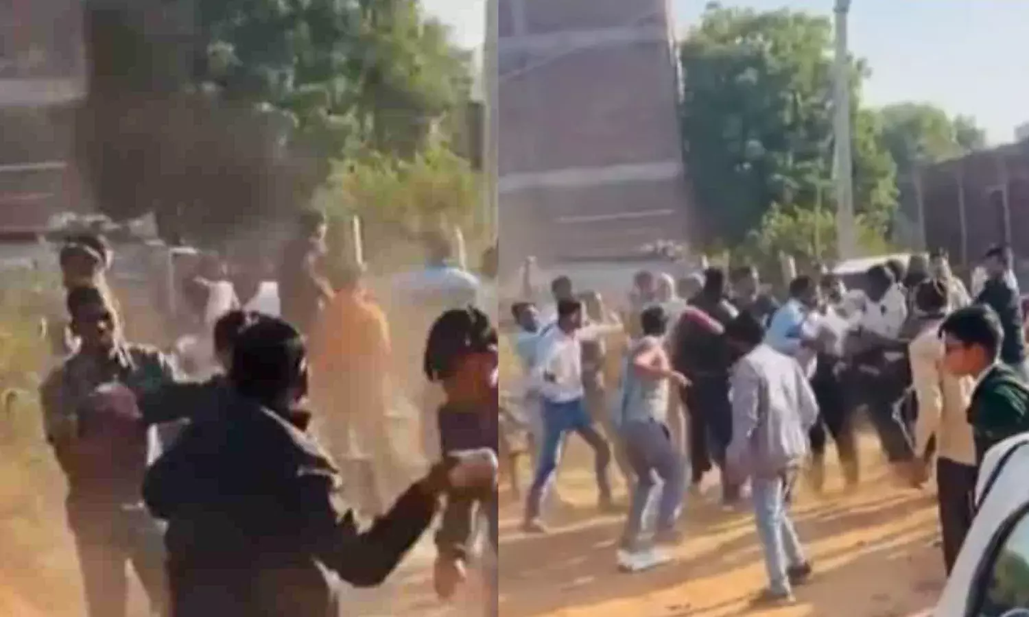 सीमांकन के दौरान विवाद, पटवारी की गाड़ी में तोड़फोड़, कलेक्टर और तसीलदार ने भागकर बचाई जान सीमांकन के दौरान विवाद, पटवारी की गाड़ी में तोड़फोड़, कलेक्टर और तसीलदार ने भागकर बचाई जान