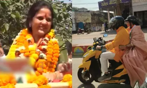 मीनल चौबे ने किया शक्ति प्रदर्शन , दीप्ति दुबे ने रैली की रद्द, लास्ट डेट पर भरा नामांकन