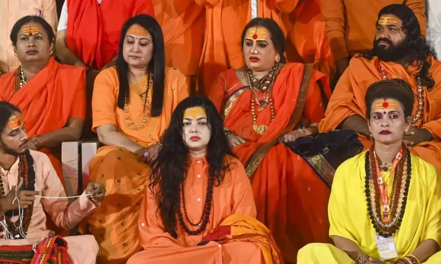 Lakshmi Narayan Tripathi and Mamta Kulkarni Removed from Mahamandaleshwar Post Lakshmi Narayan Tripathi and Mamta Kulkarni Removed from Mahamandaleshwar Post