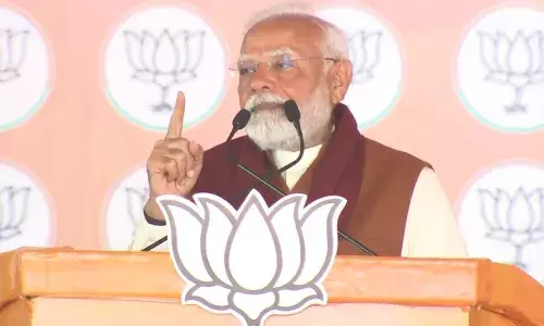 पीएम मोदी का AAP पर हमला, कहा- दिल्ली को लूट और झूठ की आप-दा से मुक्त कराना है