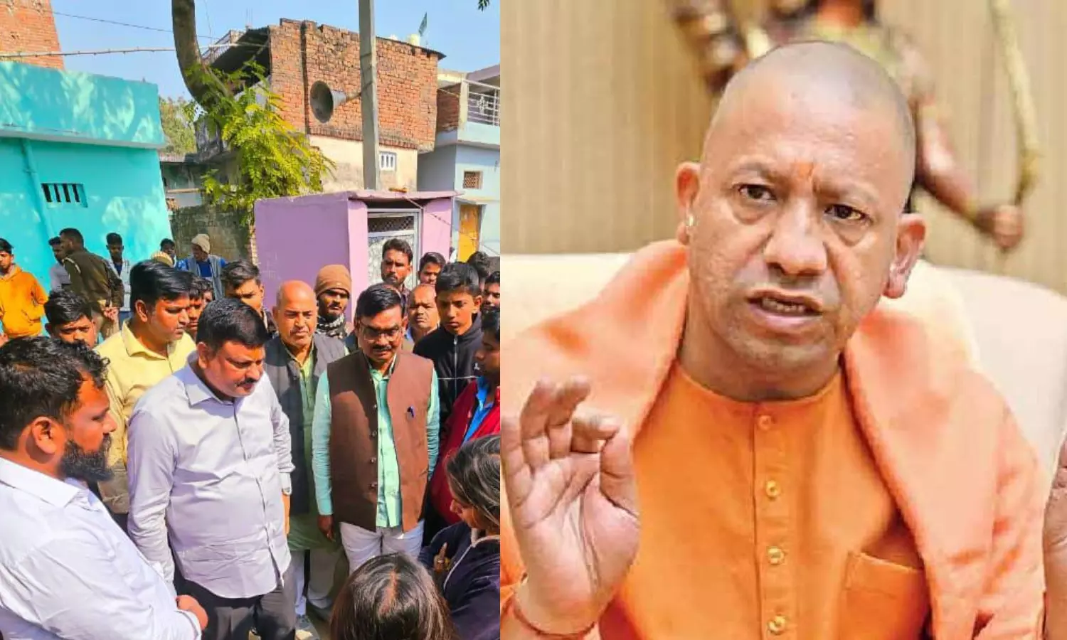 मुख्यमंत्री योगी आदित्यनाथ ने परिजनों से की फोन पर बात