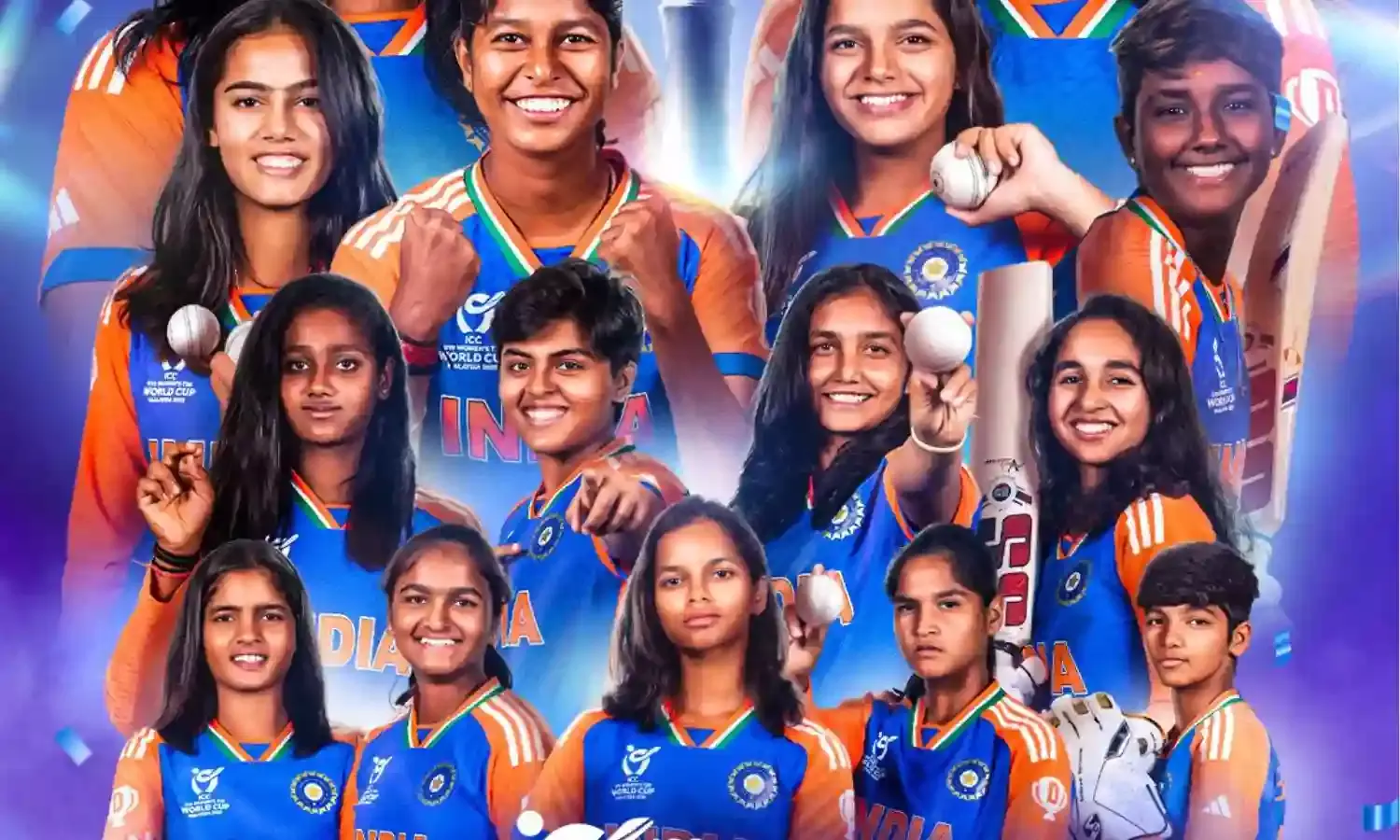 टीम इंडिया बनी लगातार दूसरी बार चैंपियन, साउथ अफ्रीका से छीन लिया U19 महिला टी20 वर्ल्ड कप का खिताब