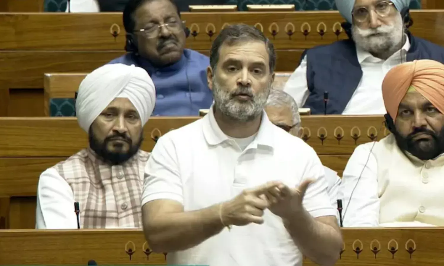 Rahul Gandhi in Lok Sabha