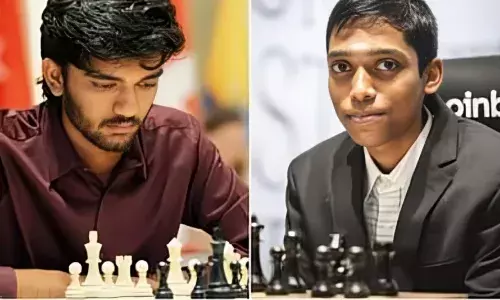 Praggnanandhaa Beats Gukesh