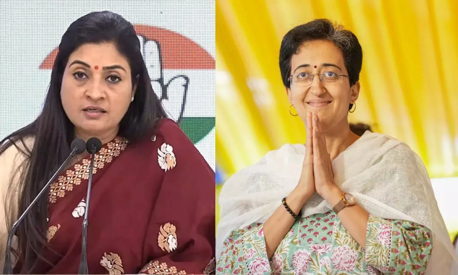 कालकाजी विधानसभा सीट से अल्का लाम्बा की शर्मनाक हार, आतिशी 38 हजार वोट से आगे