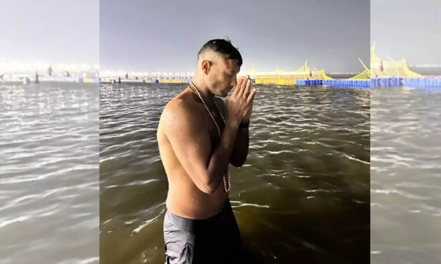 महाकुंभ में लगाई आस्था की डुबकी