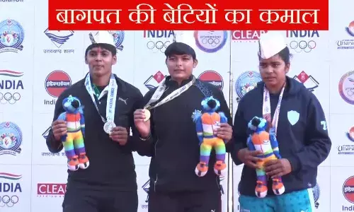 दंगल फिल्म जैसा करिश्मा, बागपत की बेटियों ने हैमर थ्रो में किया पदक पर कब्जा...