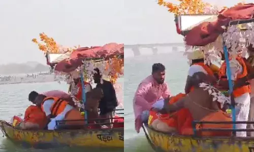 राम मंदिर के मुख्य पुजारी आचार्य सत्येंद्र दास को दी गई जल समाधि…