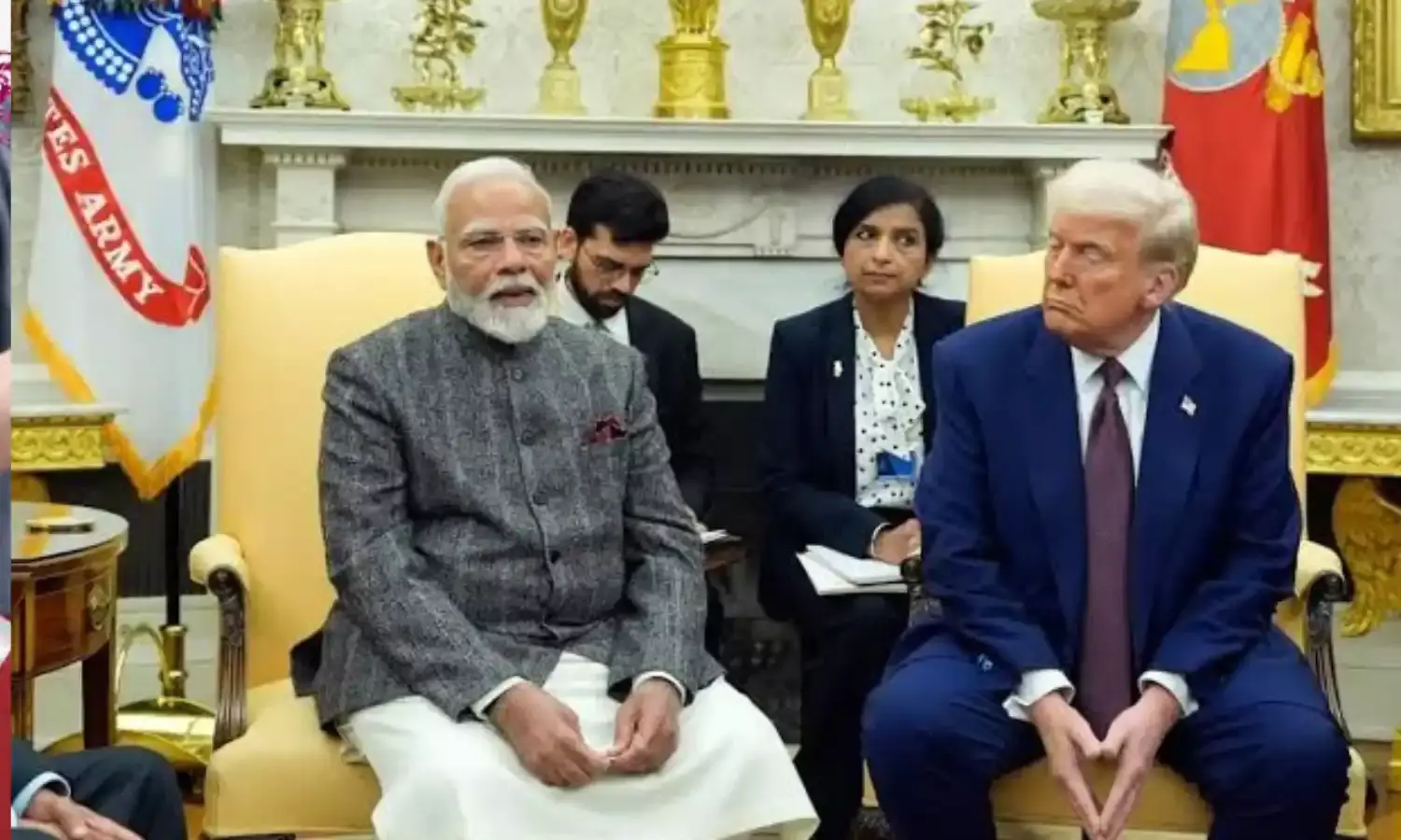 मोदी - ट्रंप की मुलाकात से शेयर बाजार में उछाल, अब फिर गिरावट, जानिए ताजा हाल