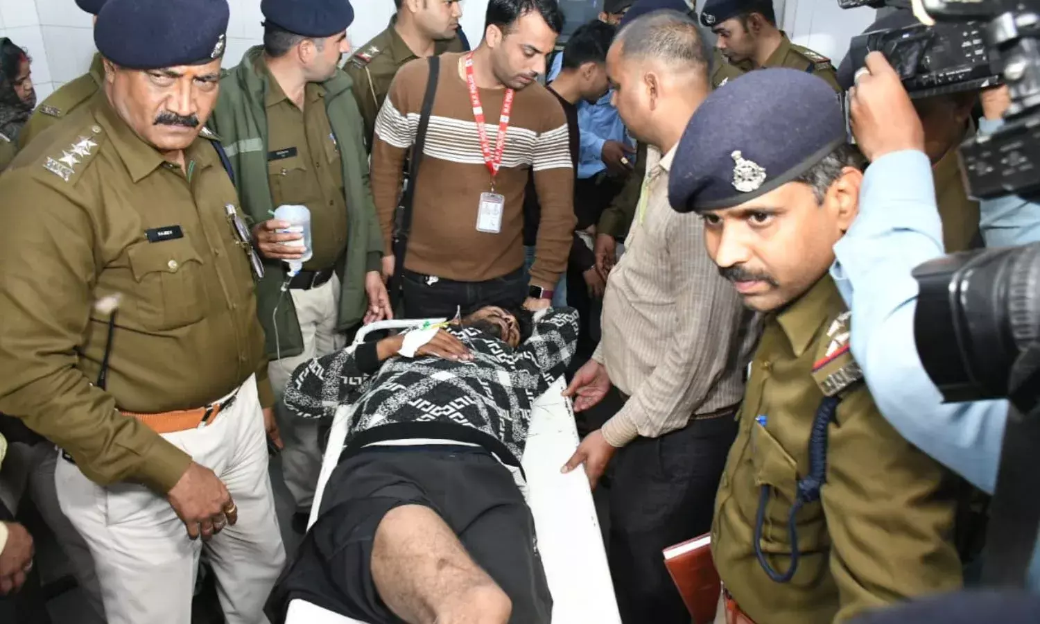 मुख्य आरोपी भोला गुर्जर का एनकाउंटर, पैर में लगी गोली